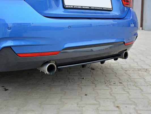 Rear Splitter (Vertical Bars) - BMW 4 Series (Coupe / Gran Coupe / Cabrio M-Pack F32 / F36 / F33)