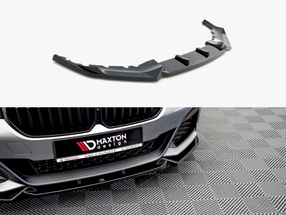 Front Splitter V1 - BMW 5 Series (M-Pack / M550i / M550d Sedan / Touring G30 / G31 Facelift)