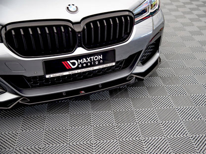 Front Splitter V1 - BMW 5 Series (M-Pack / M550i / M550d Sedan / Touring G30 / G31 Facelift)