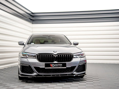 Front Splitter V2 - BMW 5 Series (M-Pack / M550i / M550d Sedan / Touring G30 / G31 Facelift)