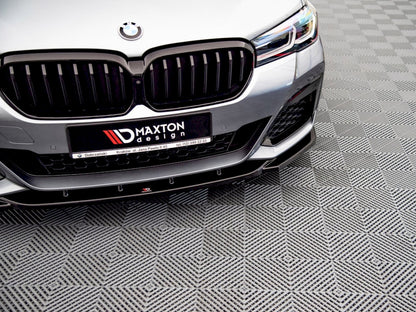 Front Splitter V2 - BMW 5 Series (M-Pack / M550i / M550d Sedan / Touring G30 / G31 Facelift)