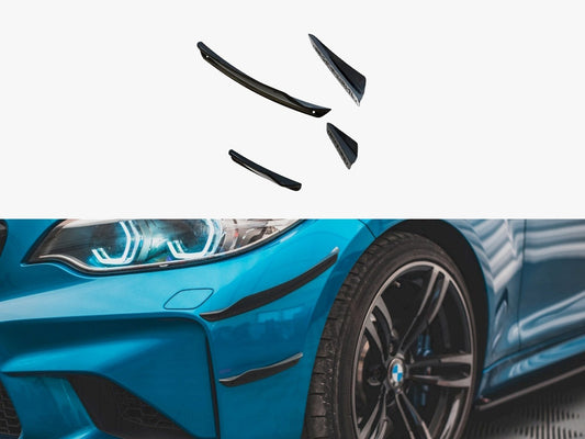 Front Bumper Wings (Canards) - BMW M2 F87