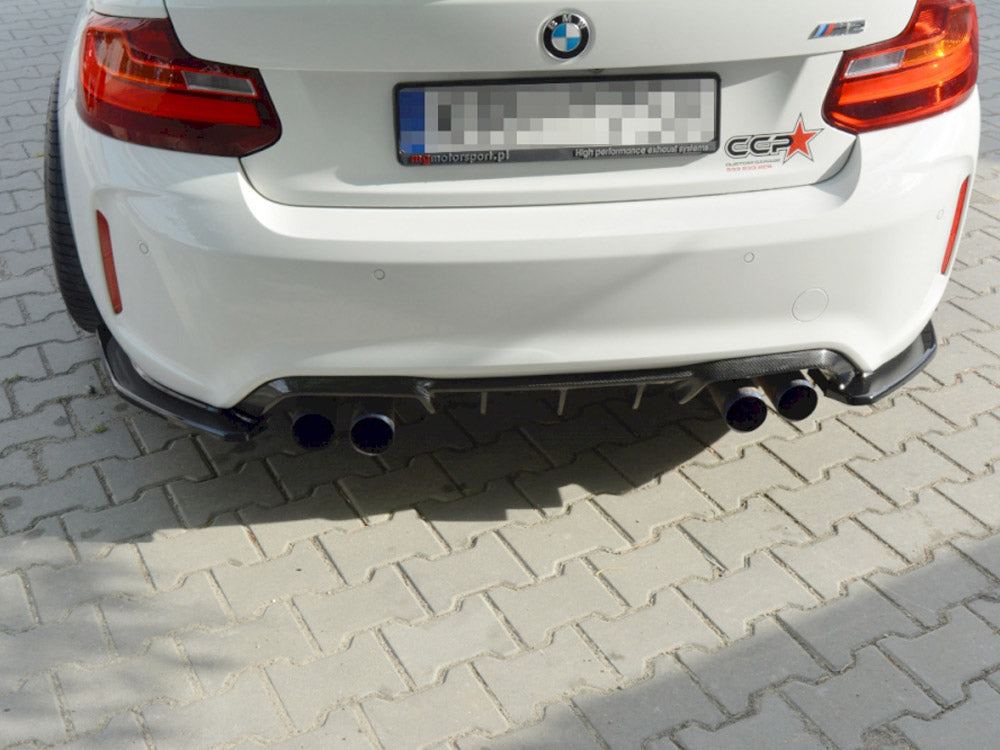 Rear Side Splitters - BMW M2 F87 (Coupe)