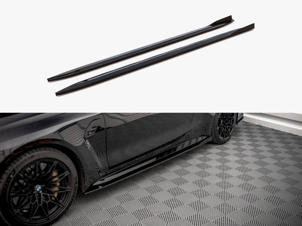 Side Skirt Diffusers V1 - BMW M4 G82 / G82 (Facelift)