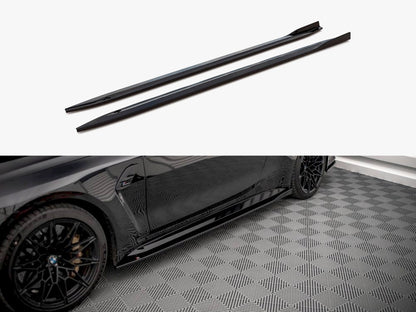 Side Skirt Diffusers V1 - BMW M4 G82 / G82 (Facelift)