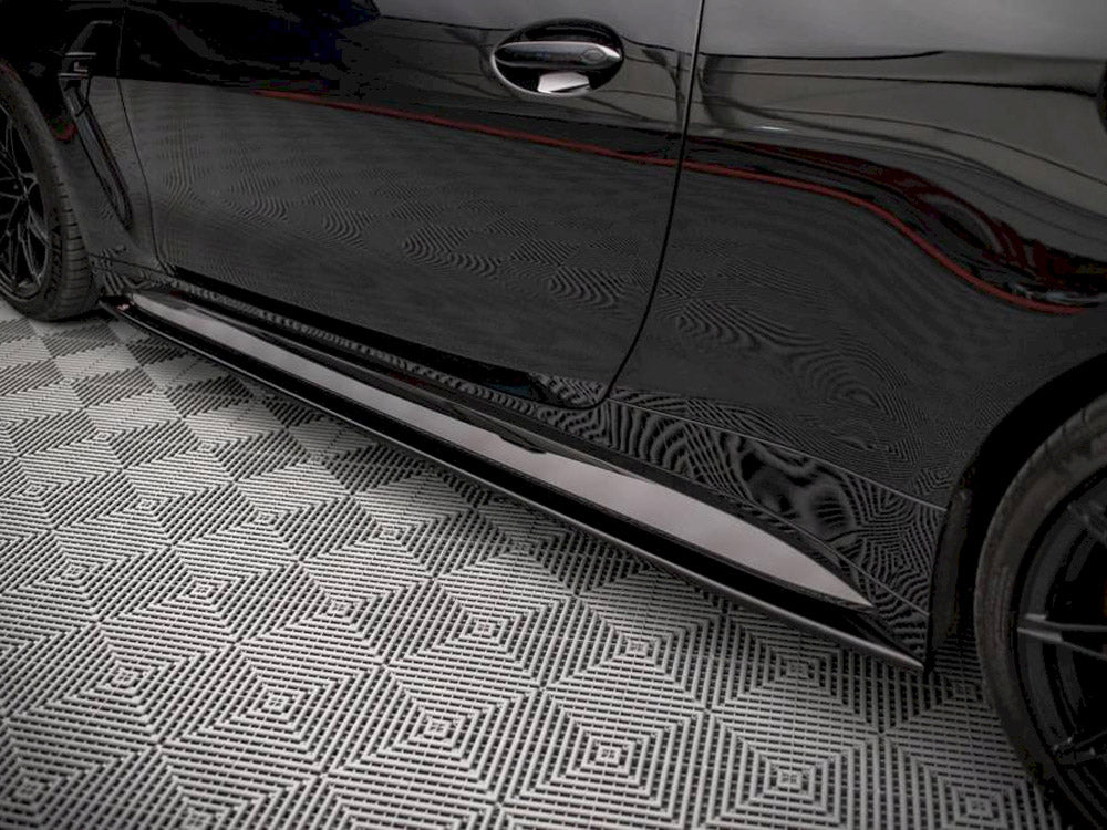 Side Skirt Diffusers V2 - BMW M4 G82 / G82 (Facelift)
