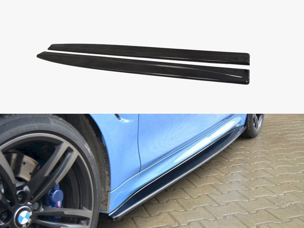 Side Skirts Diffusers V1 - BMW M4 F82