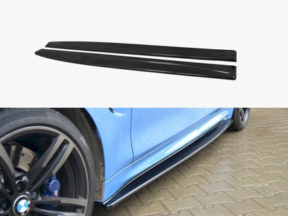Side Skirts Diffusers V1 - BMW M4 F82