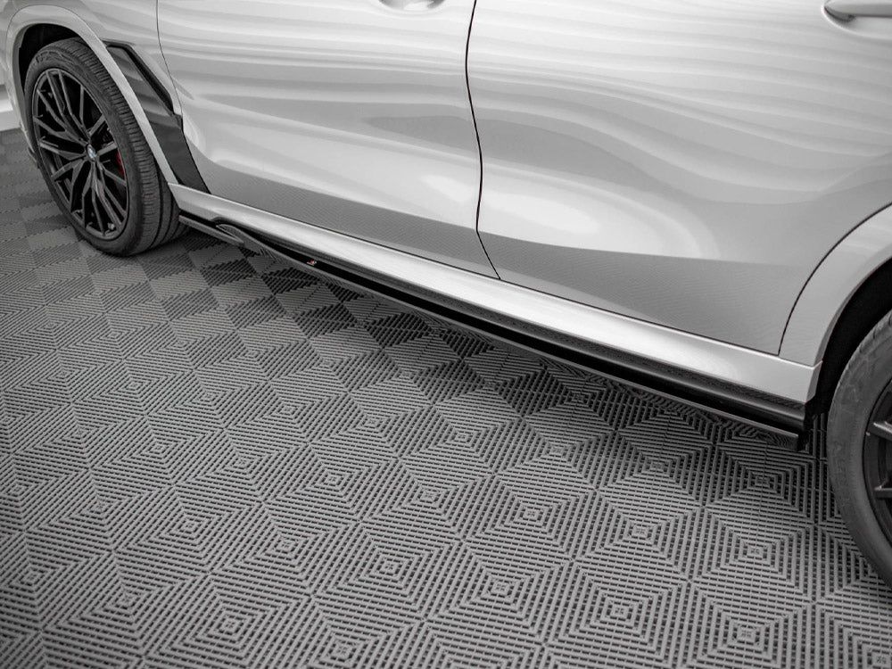 Side Skirts Diffusers - BMW X6 (M-Pack G06 / X6 M F96)