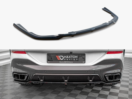Central Rear Splitter (Vertical Bars) V1 - BMW X6 (M-Pack G06)