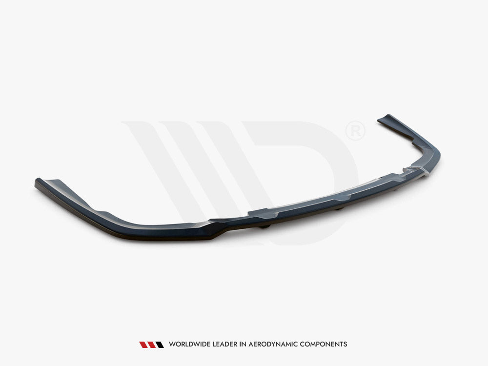 Central Rear Splitter (Vertical Bars) V1 - BMW X6 (M-Pack G06)
