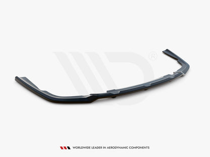 Central Rear Splitter (Vertical Bars) V1 - BMW X6 (M-Pack G06)