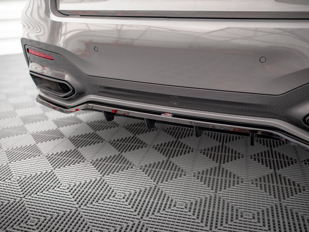 Rear Splitter (Vertical Bars) V1 - BMW 7 Series (M-Pack G11 / G12 Facelift)
