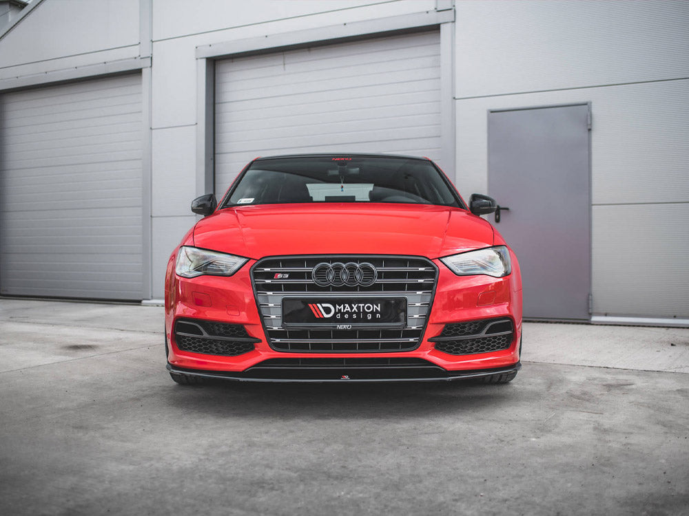Front Splitter V.1 - Audi S3 / A3 S Line 8V Sedan / Cabrio (2013-2016)