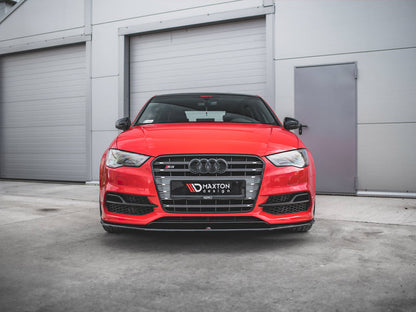 Front Splitter V.1 - Audi S3 / A3 S Line 8V Sedan / Cabrio (2013-2016)