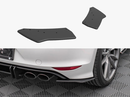 Street PRO Rear Side Splitters - Volkswagen Golf R Mk7