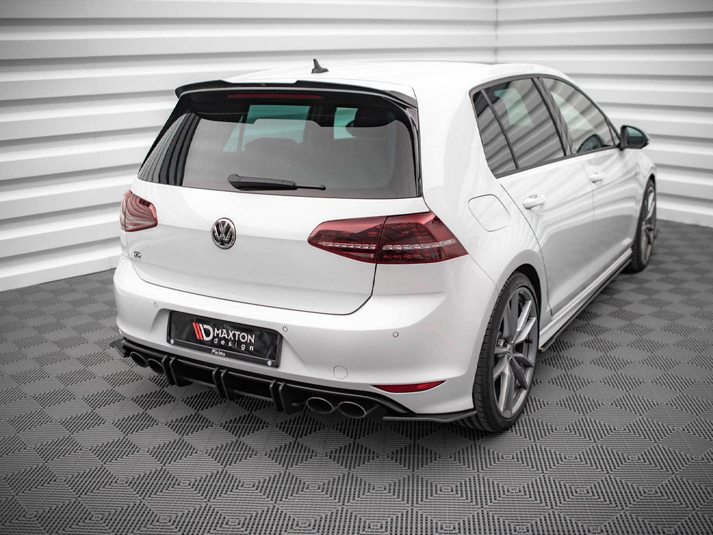 Street PRO Rear Side Splitters - Volkswagen Golf R Mk7