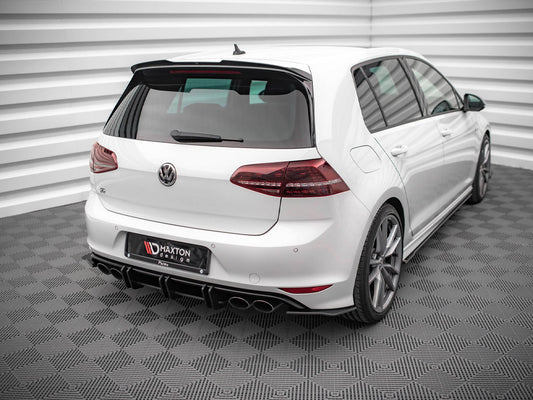 Street PRO Rear Side Splitters - Volkswagen Golf R Mk7