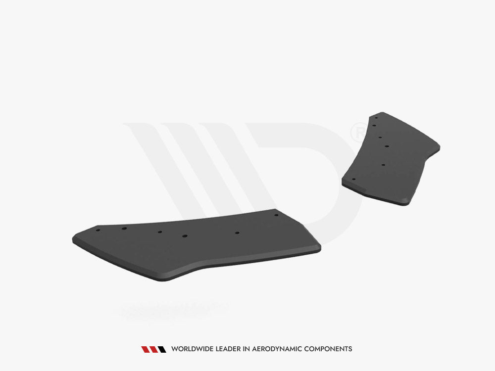 Street PRO Rear Side Splitters - Volkswagen Golf R Mk7