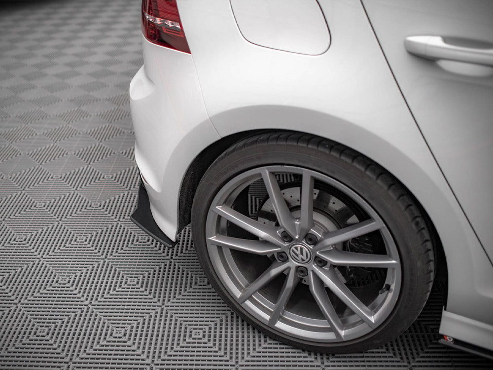Street PRO Rear Side Splitters - Volkswagen Golf R Mk7