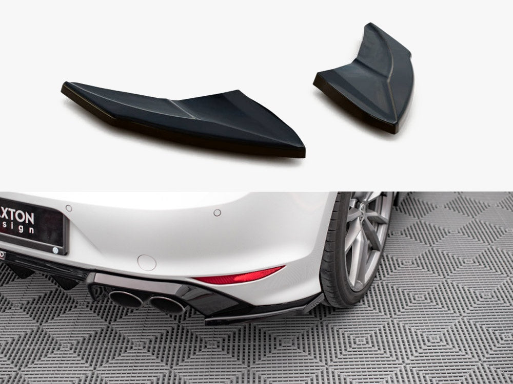 Rear Side Splitters V.4 - Volkswagen Golf R Mk7