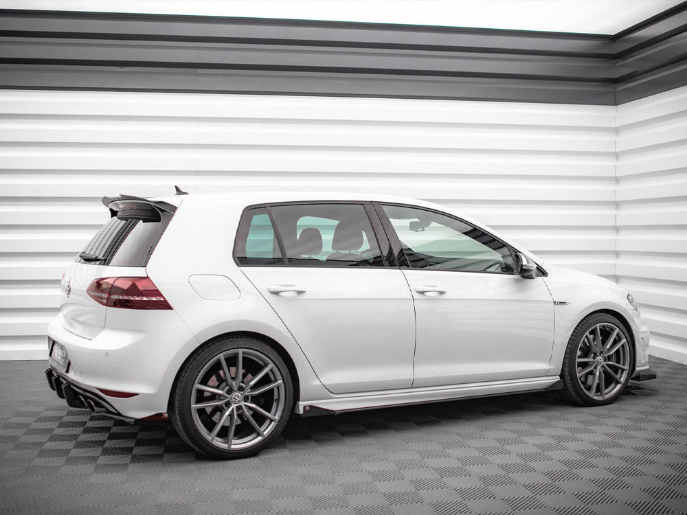 Street PRO Side Skirts Diffusers + Flaps - Volkswagen Golf R Mk7