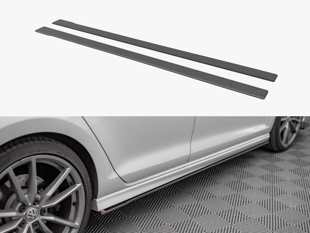 Street PRO Side Skirts Diffusers - Volkswagen Golf R Mk7