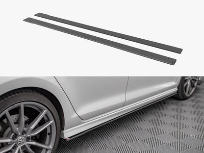 Street PRO Side Skirts Diffusers - Volkswagen Golf R Mk7