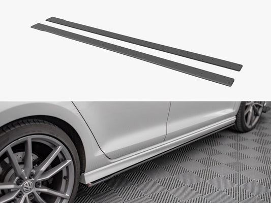 Street PRO Side Skirts Diffusers - Volkswagen Golf R Mk7