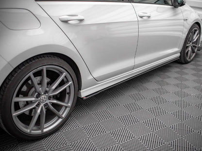 Street PRO Side Skirts Diffusers - Volkswagen Golf R Mk7