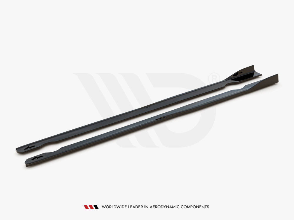 Side Skirts Diffusers V.2 - Volkswagen Golf R / R-Line Mk7