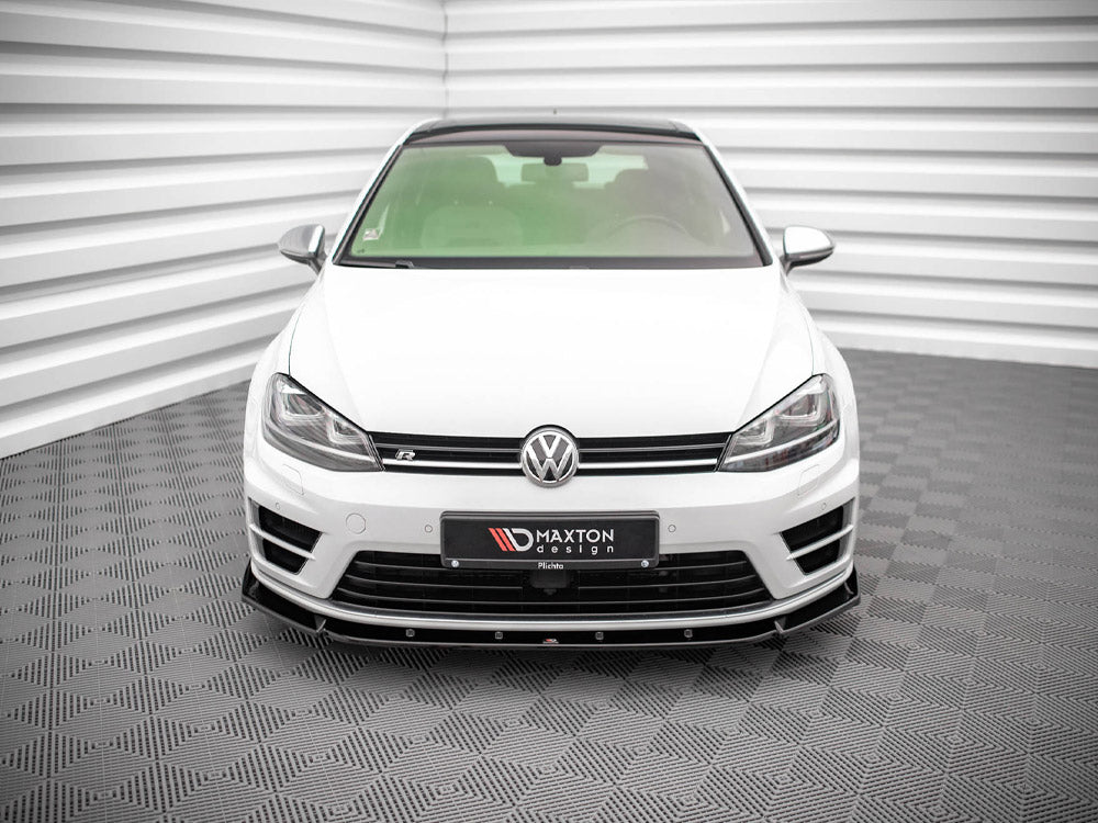 Front Splitter V.4 - Volkswagen Golf R / R-Line Mk7