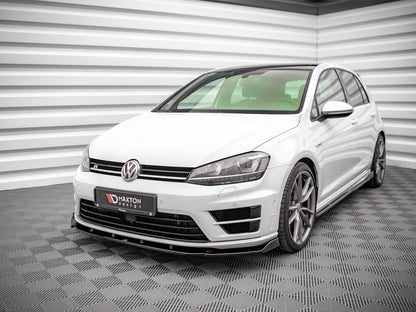 Front Splitter V.4 - Volkswagen Golf R / R-Line Mk7