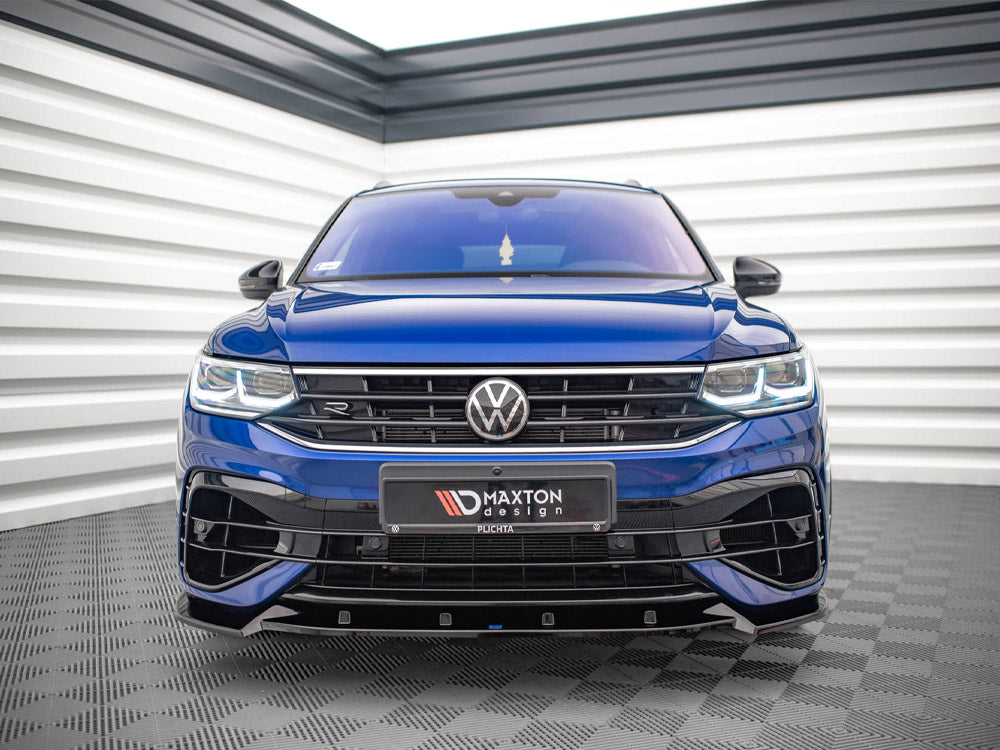 Front Splitter V.2 - Volkswagen Tiguan R / R-Line Mk2 Facelift (2020-)
