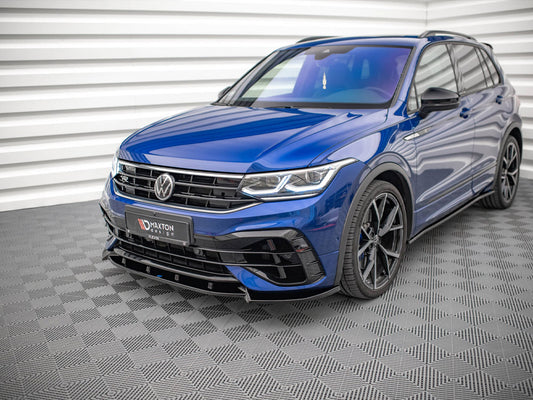 Front Splitter V.2 - Volkswagen Tiguan R / R-Line Mk2 Facelift (2020-)