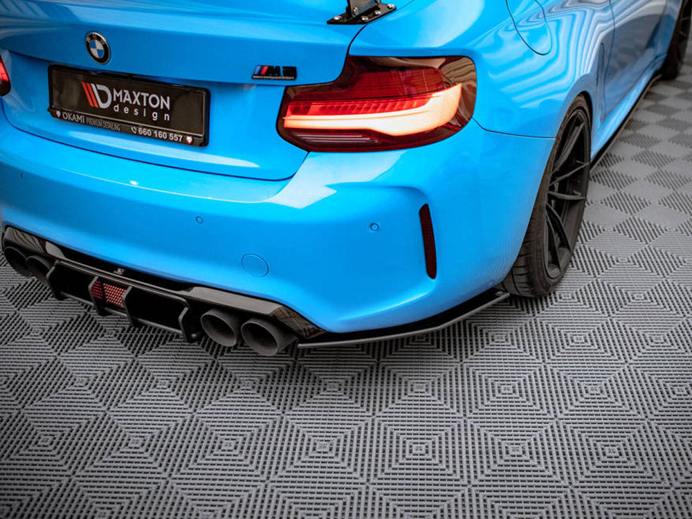 Street PRO Rear Side Splitters - BMW M2 F87