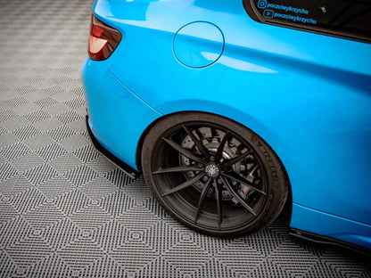 Street PRO Rear Side Splitters - BMW M2 F87