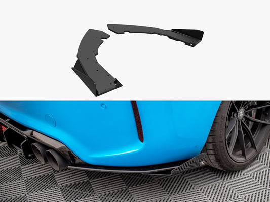 Street PRO Rear Side Splitters (+Flaps) - BMW M2 F87