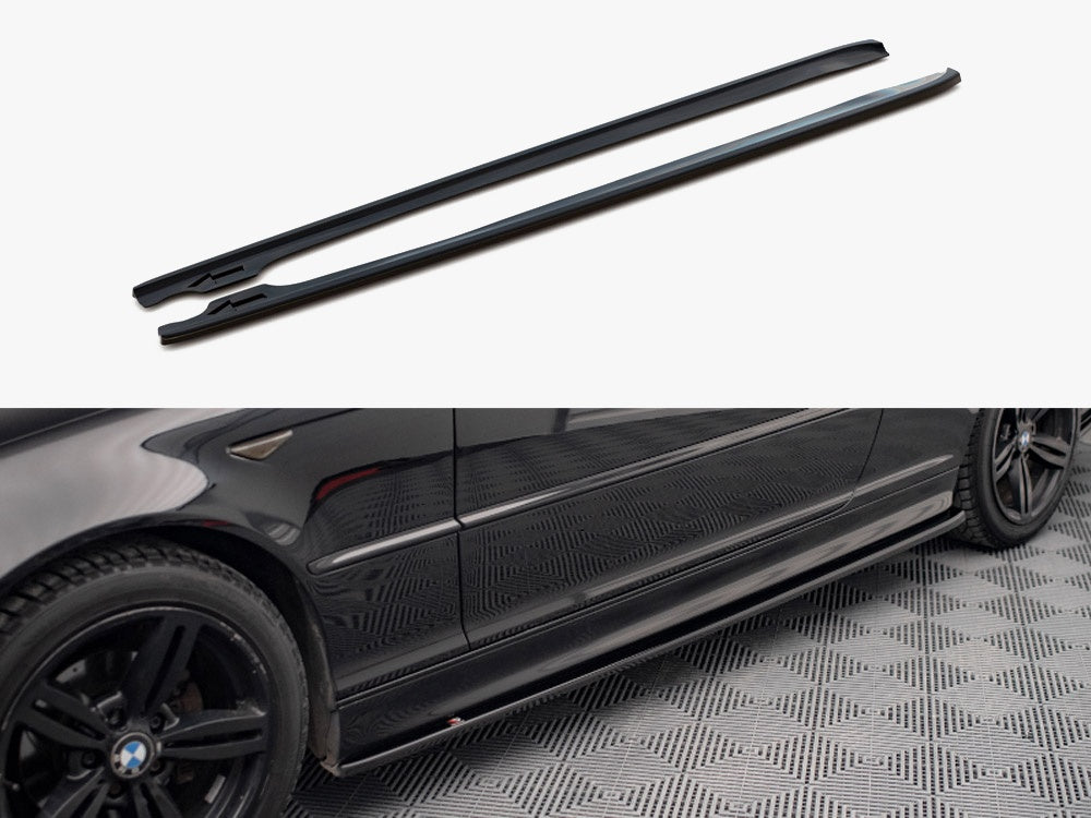 Side Skirts Diffusers V2 - BMW 3 Series (Coupe M-Pack E46)