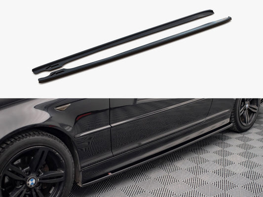 Side Skirts Diffusers V2 - BMW 3 Series (Coupe M-Pack E46)