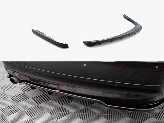 Central Rear Splitter (Vertical Bars) - BMW 3 Series (Sedan E90)
