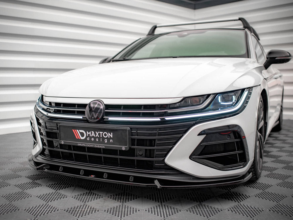 Front Splitter V.2 - Volkswagen Arteon R Sedan / Shooting Brake Mk1 Facelift