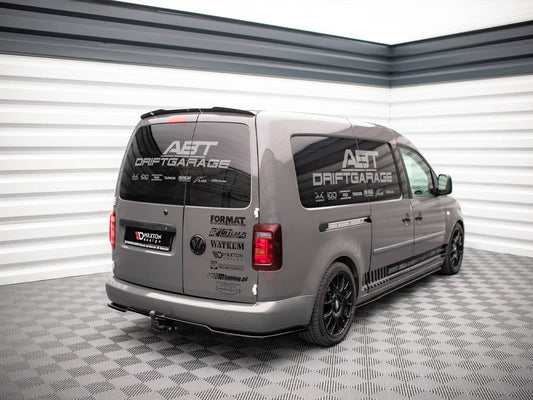 Central Rear Splitter - Volkswagen Caddy Long Mk3 Facelift