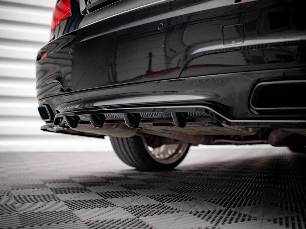 Rear Splitter (Vertical Bars) - BMW 7 Series (M-Pack F01)