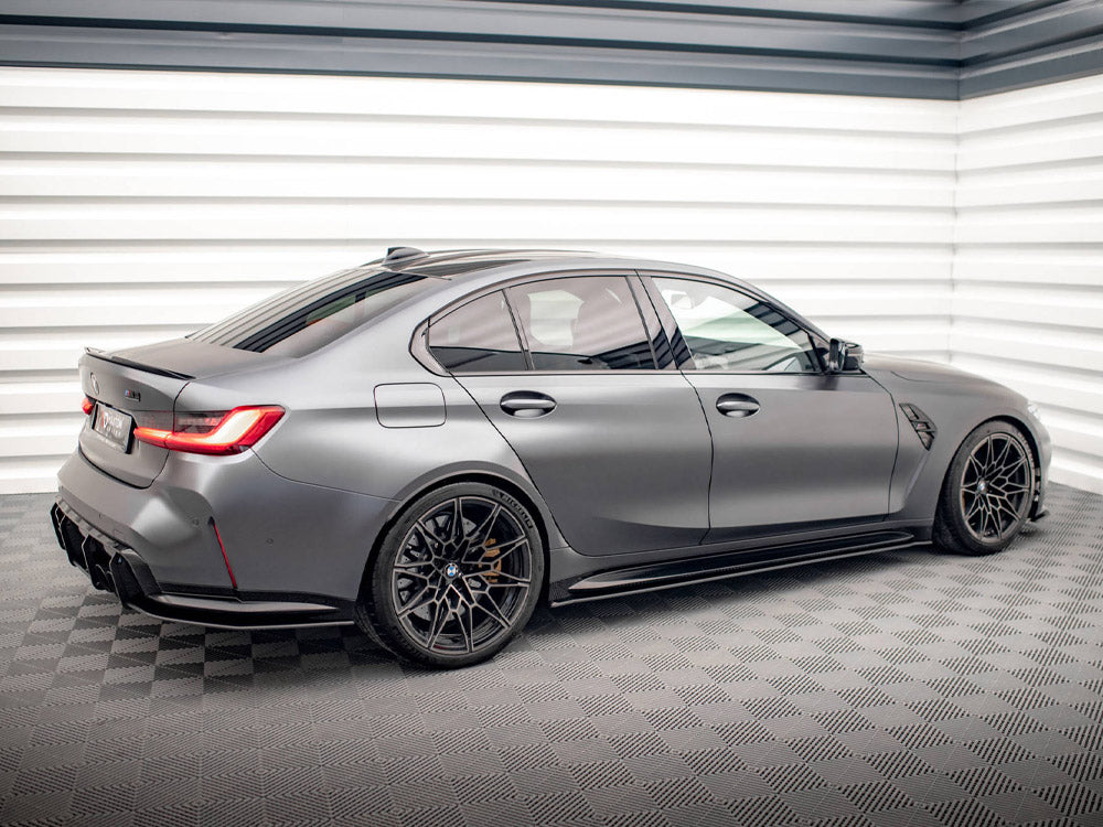 Street PRO Side Skirts Diffusers - BMW M3 (Sedan / Touring G80 / G81)