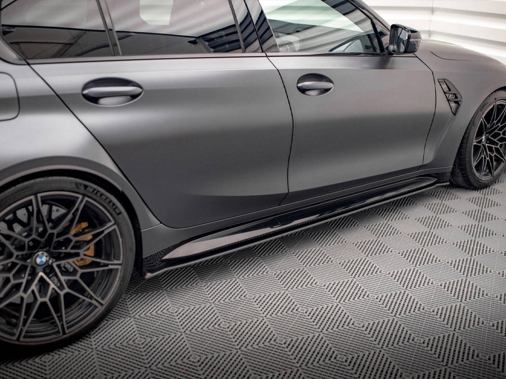 Street PRO Side Skirts Diffusers - BMW M3 (Sedan / Touring G80 / G81)