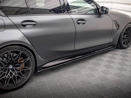 Street PRO Side Skirts Diffusers - BMW M3 (Sedan / Touring G80 / G81)