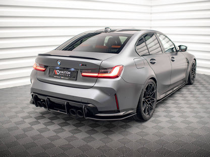 Street PRO Rear Side Splitters V1 - BMW M3 (Sedan / Touring G80 / G81)