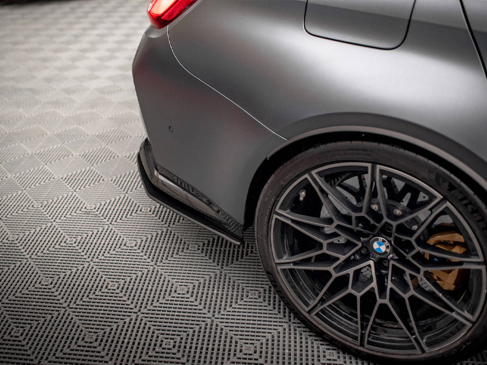Street PRO Rear Side Splitters V1 - BMW M3 (Sedan / Touring G80 / G81)
