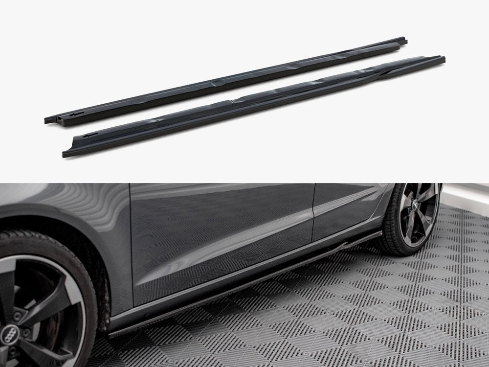 Side Skirts Diffusers - Audi A3 Sportback 8V